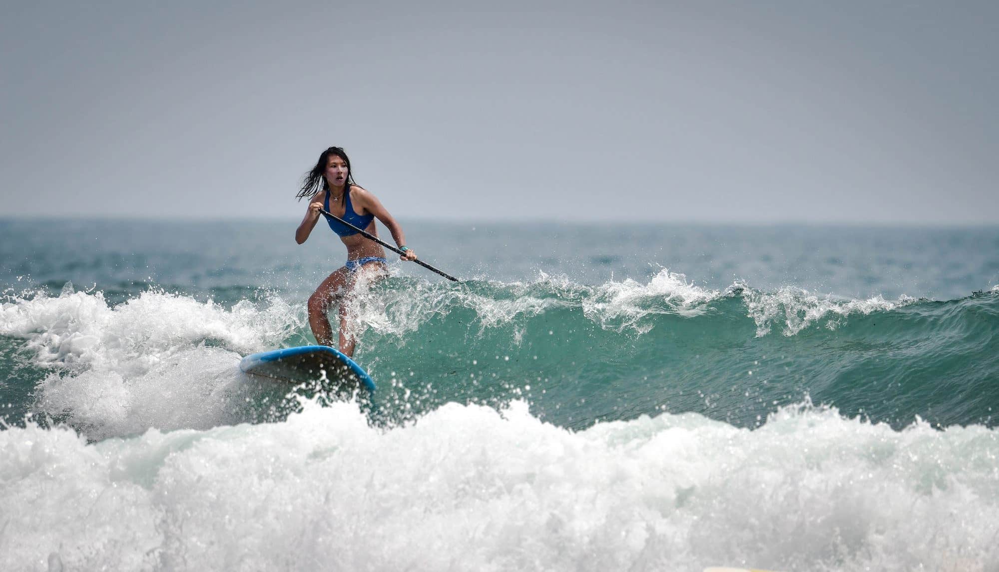 SUP & SUP Surfing - Hong Kong Surfing Lesson